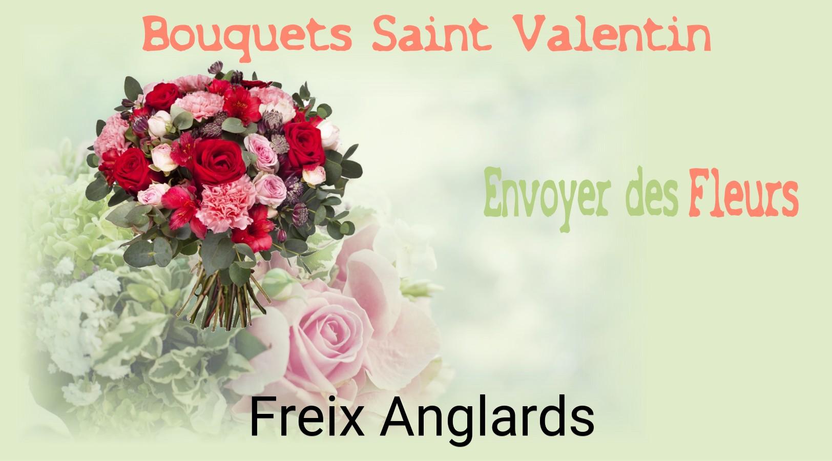Roses de Saint-Valentin livrées à Freix-Anglards